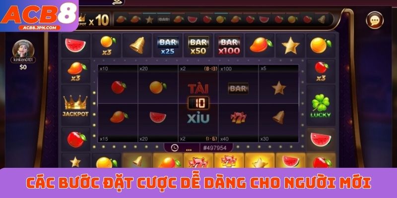 Các bước đặt cược dễ dàng cho người mới