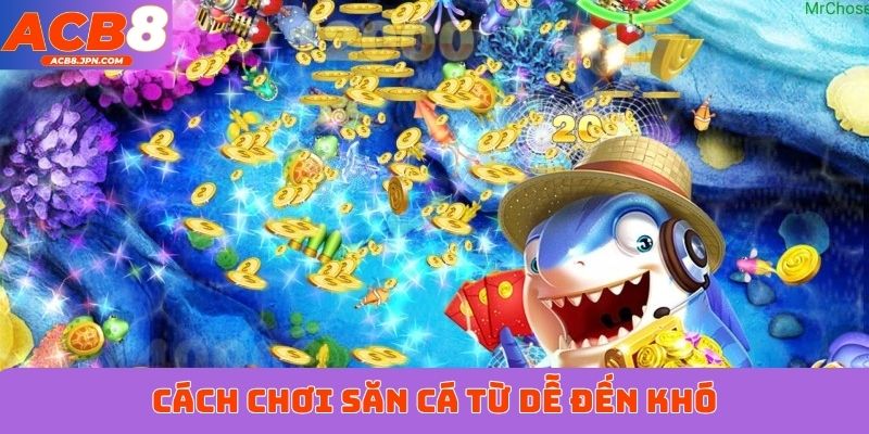 Cách chơi săn cá từ dễ đến khó