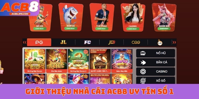 Giới thiệu nhà cái ACB8 uy tín số 1